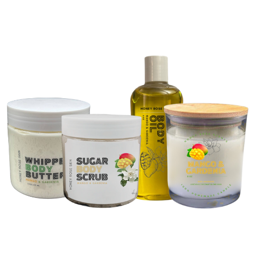 Tropical Bliss: Mango & Gardenia Pampering Bundle